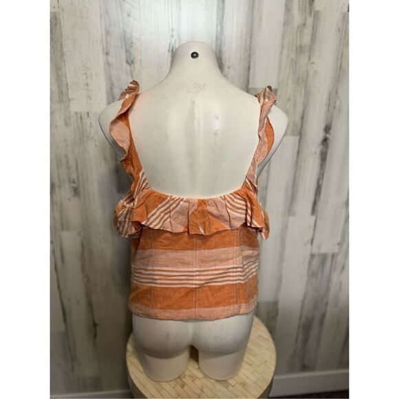 New York & company Orange blouse - Picture 4 of 5